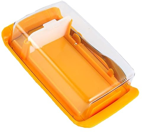 EXQUIMEUBLE Butter Crisper Storage Box Lids Inspired Butter and Cheese Storage Container