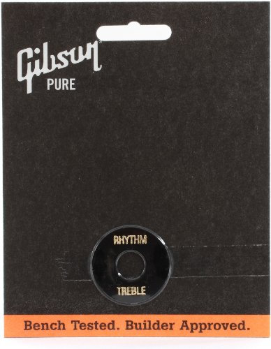 Gibson Gear PRWA-010 Switchwasher, schwarz mit goldener Schrift
