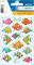 HERMA 3333 Aufkleber Fische Meer klein groß, 42 Stück, Tiere Sticker mit Fisch Motiv, Kinder Etiketten für Fotoalbum Tagebuch Poesiealbum Scrapbooking Geburtstag Dekoration Briefe DIY Basteln