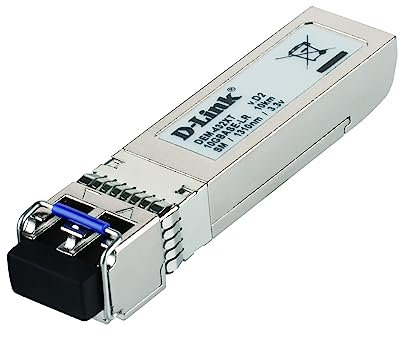 D-Link DEM-432XT Transceiver in Fibra Ottica per Switch, Modulo SFP+, 10 Giga, 10 km