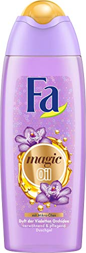 Fa Magic Oil Duschgel, Duft der Violetten Orchidee, 6er Pack (6 x 250 ml)