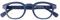 nowave - Occhiali Anti Luce Blu per Presbiti - Occhiali Luce Blu Graduati +0.00 - Occhiali da Lettura PANTONBLUE - Occhiali riposanti Anti Luce Blu e UV - Blu