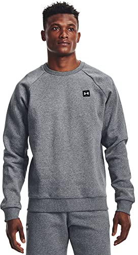 Under Armour sportlicher Fleecepullover mit loser Passform, bequemes und warmes Sweatshirt für Männer