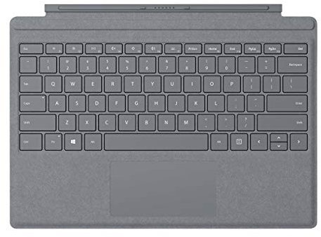 MICROSOFT TECLADO (ALEMAN) SURFACE PRO SIGNATURE TYPE COVER LIGHT CHARCOAL