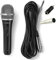 TronicXL Dynamisches Mikrofon Metall Gesang & Bühne + 5m Kabel XLR 6,35mm + 3,5mm Anschluss Klinke Mic Set Premium Micro Gesangs Mikro dynamisch schwarz Silber Gesangsmikrofon Vocal Vocals Profi