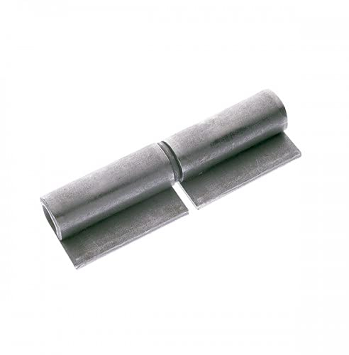 DOJA Industrial | Bisagra para soldar | 4 Unidades | Tamaño: 16 x 100 mm | Pernio Pala | Acero | 2 Alas | Visagra Uso: Puertas Hierro, Bisagras Porton, Puerta Armario, Garajes