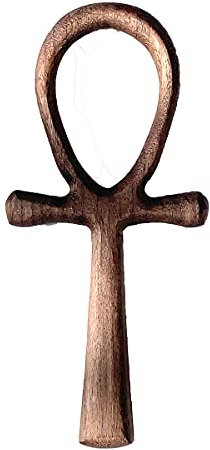 Pentagramtree Ägyptischer Pharao Ankh Schlüssel des Lebens Altar Zeremonie Ornamente Sicherheit Heimdekoration Sammlerstück Hieroglyphisches koptisches Kreuz Wandkreuz Wohnzimmer Dekoration