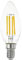 EGLO E14 LED Lampe, Glühbirne klassisch in Kerzenform, Leuchtmittel Kerze für Retro Beleuchtung, 4 Watt (entspricht 40 Watt), 470 Lumen, warmweiß, 2700 K, Edison Birne C35, Ø 3,5 cm