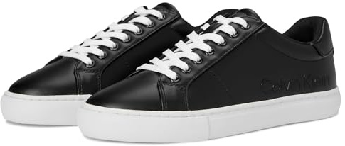 Calvin Klein Women's Camzy Sneaker, Black 001, 6