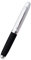 Mini-Kugelschreiber Kugelschreiber Kurz Parabolhe Schwarz Hochwertig Ergonomische Kugelschreiber mit Touchpen Kuli Metall Kugelschreiber Set für Büro und Haushalt (Silber)