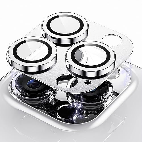 WSKEN Kameraschutz für iPhone 14 Pro/iPhone 14 Pro Max Kamera Schutzglas, 9H Härte Kratzfest Blasenfrei, HD gehärtetes Metallglas Kamera Displayschutzfolie Zubehör