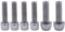 Fahrrad Vorbau Schraube, MTB Schrauben Vorbauschraube 4pcs M5*20mm und 2pcs M6*20mm Fahrradschraube Feste Schrauben mit Unterlegscheiben für Rennrad Vorbau (Silber)