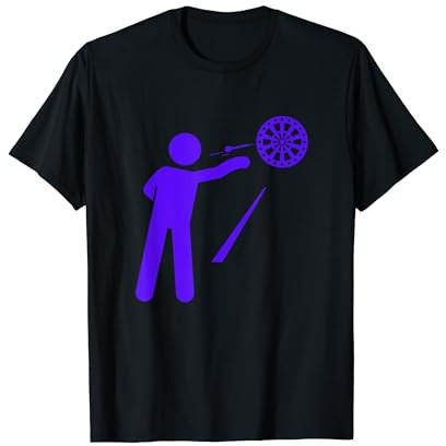 Lustiges Dart 180 Für Dart Spieler Pally 20 Pfeile T-Shirt