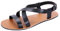 Chaussure Pied Nu Homme, Sandales Homme Sandales de Randonnée Sandales Homme d'été Chaussures de Marche Homme pour Extérieur Sport #