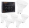 AIMHEIM Ampoules Led GU10 Dimmable, LED GU10 Spot 4000K 5W Remplace Halogènes 50W, Ampoule Led gu10 Blanc Neutre, Angle de 120°, Spot LED GU10, Ampoules Réflecteur Sans Scintillement, Lot de 6