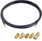 ACONRFTOL SMA Kit SMA Maschio a SMA Cavo Coassiale Femminile RG58 5M + 5 Pezzi SMA Adattatore SMA a SMA/RPSMA RF Coassiale Cavo Set per 3G 4G LTE Antenna, ADS-B, GPS