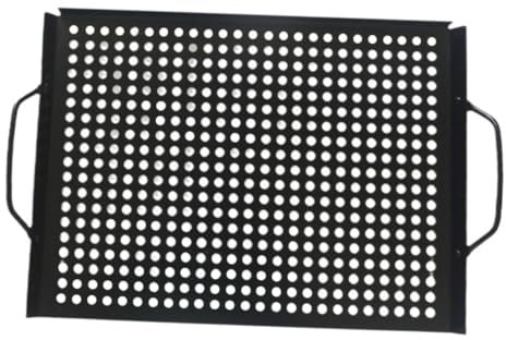 COLLBATH Padella per Griglia Portatile da Esterno Antiaderente per Barbecue da Campeggio per Grigliate Domestiche Allaperto