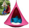 Portable Hanging Chair Hammock, Butterfly Shaped Swing Hanging Chair, Anti-mosquitoes and Waterproof Casual Hanging Double Swing Bearing Capacity 100KG for Outdoor Camping pink