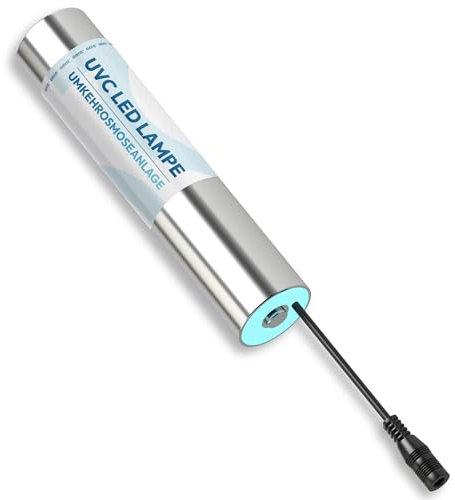 aora UVC LED Lampe für GT600 Umkehrosmoseanlage – für sicheres Trinkwasser – Osmose Wasserfilter mit 8-Stufen-Filtration & Filterwechsel in 3 Sek. – Osmoseanlage Untertisch + tanklosem RO System