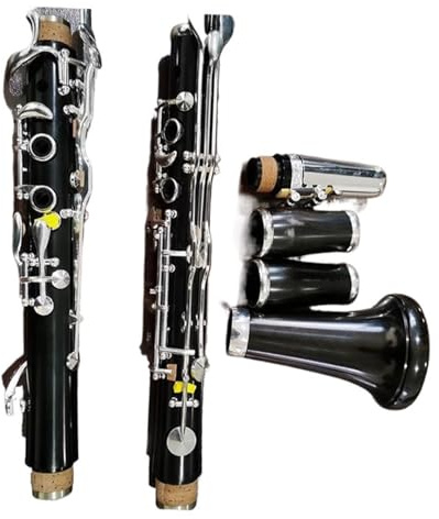 Professionelle Klarinette G Klarinette Ebenholz Silber 18 Tasten
