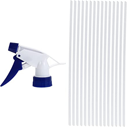 SOIMISS 15 Pièces Buse De Buse Pelouse Buse De Jardin Tête De Pulvérisation De Rechange Pulvérisateur à Gâchette Lourd Vaporisateurs Brumisateur Buses Remplacement Usine Bleu Plastique