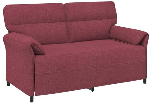 vidaXL Sofa 100% Polyester, Metallrahmen, MDF, Sperrholz