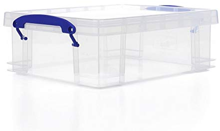 Really Useful Boxes 0.2 Litre Rectangle Really Useful Box Clear