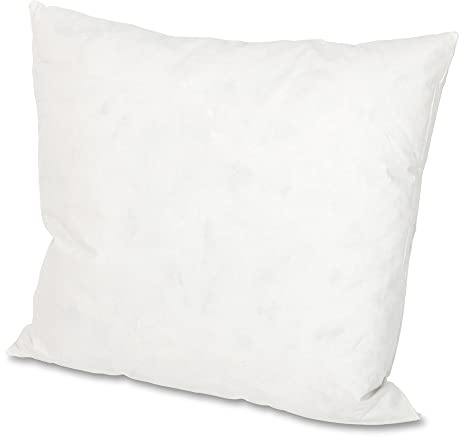 MSS e.K. Federkissen | Größe: 40 cm x 40 cm | Füllgewicht: je 350 Gramm | 100% Baumwolle | kein Lebendrupf | Kissenfüllung | NOMITE Zertifiziert - milbenfrei | schadstoffgeprüft