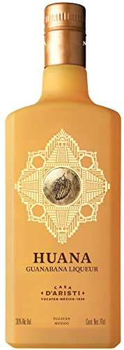 Huana Guanabana Fruit Liqueur 70cl, 30% ABV | Creamy Tropical Flavour | Casa D'Aristi | Made in Mexico |