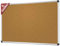 VISCOM Kork-Pinnwand Groß - 90 x 120 cm - Korktafel mit Aluminium-Rahmen in 6 Größen - Pinnwand für Notizen - hochwertiges natürliches Kork
