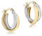 Carissima Gold Damen-Creolen Diamond Cut 375 Bicolor - 2.51.1740