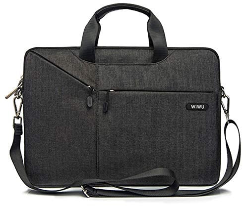 WIWU Wasserdichte Nylon verschleißfeste Laptop Schultertasche Tragetasche Aktentasche für MacBook Air / MacBook Pro Retina bis 15,6 Hülle Tasche mit Schultergurt Schutzhülle