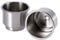 Porte gobelet en Métal 2pcs Bouteille de Boisson Acier Inoxydable Tasse résistant à la Corrosion et pour Bateau Marin Camping Car-Cup Holder Aluminium