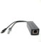 DSLRKIT Gigabit USB Type C Active PoE Splitter 48V to 5V IEEE802.3af Power Over Ethernet for Raspberry Pi 4 4B