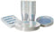 Serves 30 | Complete Party Pack | Silver Prismatic Party Supplies | 9 Dinner Paper Plates | 7 Dessert Paper Plates | 9 oz Cups | 3 Ply Napkins | Silver Prismatic Themed Birthday Party Supplies
