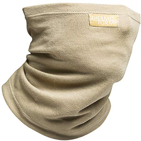 Oramics Multifunktionstuch Schlauchschal – Nahtloses Halstuch für Männer und Frauen – atmungsaktiv und hautfreundlich, Schlauchtuch für Sport und Freizeit, Bandana für den Schutz vor Kälte (Sand)