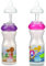 2 x Nuby 300ml Sports Sipper, Non Spill, Soft Leakproof Spout & BPA Free - Juice Drink Bottle, Beaker, Container for Toddlers, Children, Kids (9m+) (White + White)