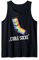 Coole Socke mit Sonnenbrille Retro-Design Hipster Brille Tank Top