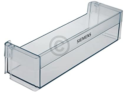 Compartimento de almacenamiento compatible con Siemens 11000440 - Soporte para botellas (435 x 100 mm, para puerta de frigorífico)