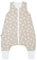 emma & noah Baby Schlafsack mit Füßen 2.5 TOG, Strampelsack für den Herbst und Winter, Bio-Baumwolle, OEKO-TEX Zertifiziert, Kuscheliger Schlafsack für Neugeborere (Floral Sand, 80 cm)
