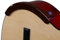 Klassische Gitarren-Armlehne, akustisch, Flamenco-Gitarre, dunkelbraun, nicht klebend