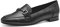 MARCO TOZZI Damen Loafer ohne Absatz aus Kunstleder Elegant, Schwarz (Black), 40
