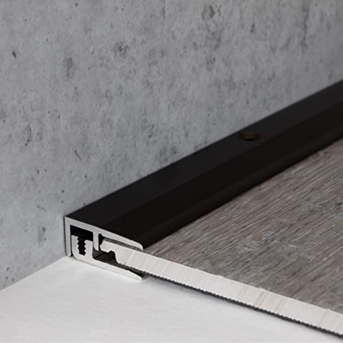 Perfil de terminación | Aluminio | Bronce Oscuro | Ancho 21 mm | Longitud 900 mm | Perforado | Listón de Terminación | 1 pieza