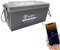 SolarV LiFePO4 12V 200Ah Batterie mit 100A BMS und Bluetooth für Solaranlage, Wohnmobil, Boot, Zuhause, Camping, 10 Jahre Lebensdauer, idealer Ersatz für Blei-Säure, AGM-Batterien