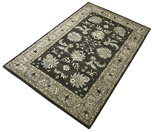 Orientteppich 100% Wolle Teppich Hell Compatible with Braun Beige Handarbeit 150X240 cm R340