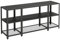 VASAGLE TV Stand for 65 Inches TVs, Industrial Entertainment Unit, Vintage TV Console with Open Storage Shelves for Living Room, Bedroom, Charcoal Grey and Ink Black LTV105B22