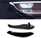 SHSBSCAR Schwarzes Türgriff-Reparaturset rechts + Außenabdeckung für BMW F30 F31 F32 F33 F34 F35 F36 M3 F80 M4 F82 F83 3/4er-Serie (2012-2018) - Beifahrerseite