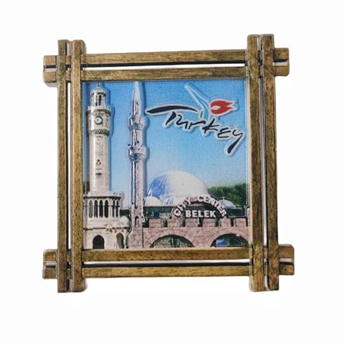Belek Türkei-Kühlschrankmagnet, Touristen-Souvenir, 3D-Kühlschrankdekoration, magnetischer Aufkleber, Bastelsammlung