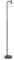 RELAX4LIFE Stehlampe 168cm, Stehleuchte mit Glasschirm & Metallrahmen, Standleuchte mit E27 Fassung & Fußschalter, Standlampe für Wohnzimmer Arbeitszimmer Schlafzimmer, Schwarz