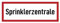 Aufkleber: 105x297 mm, 1 Stück - Sprinklerzentrale - Brandschutzzeichen - Hinweisschild auf Brandschutzeinrichtung und Einsatzhinweise - DIN 4066 - D1